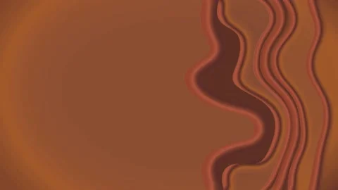 Rows and waves colorful dancing stripes copper Stock Footage 200914686