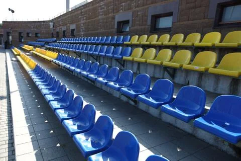 Rows for the audience Stock Photos