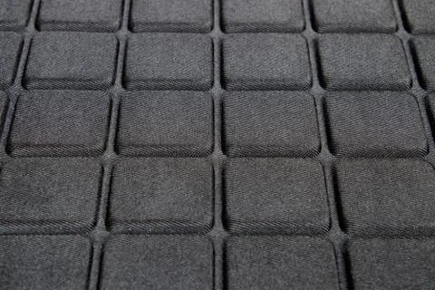 Rows of black squares Stock Photos