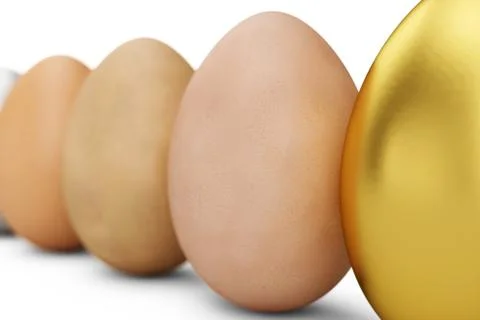 Rows of colorful eggs. Background of eggs. Concept happy easter. Eggs as a Stock Illustration