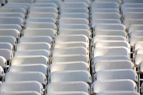 Rows of Empty Chairs Stock Photos