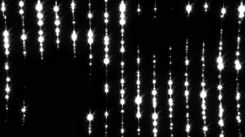 Rows of glitter led lights with random s... | Stock Video | Pond5