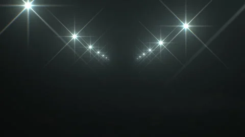 Rows of Light Flashes Seamless. Glowing Lights Moving Through Looped 3d Stock Footage 315462865