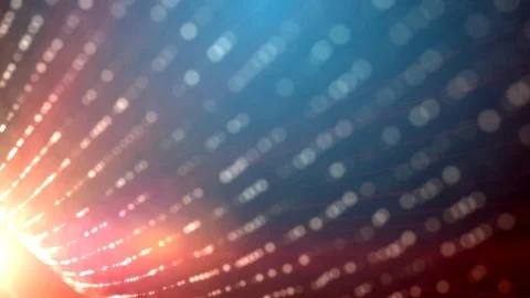 Rows of lights Stock Footage 85970696