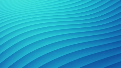 Rows or lines dynamic waving and distorting. Turquoise colored stripes Video stock 124019071