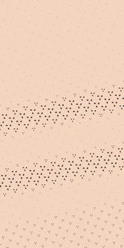 Rows of tiny black triangular marks gather into sweeping horizontal bands o.. Stock Illustration