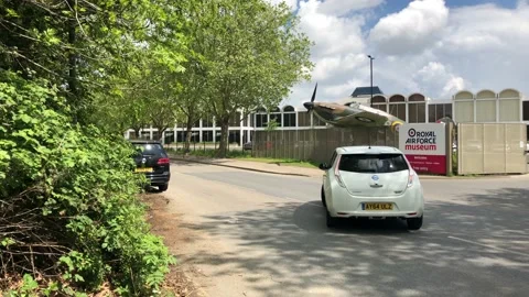ROYAL AIRFORCE MUSEUM Vídeo Stock 135615199