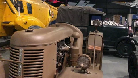 ROYAL AIRFORCE MUSEUM Stock Footage 135615311
