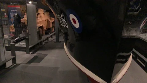 ROYAL AIRFORCE MUSEUM Stock Footage 135615439