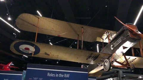 ROYAL AIRFORCE MUSEUM Stock Footage 135615524