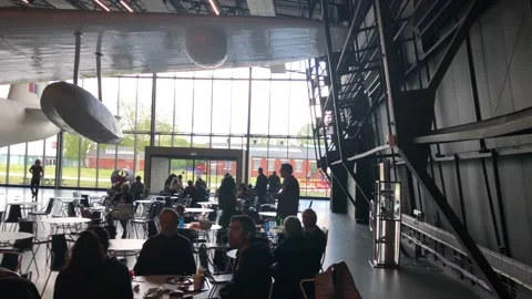 ROYAL AIRFORCE MUSEUM Stock Footage 135615604