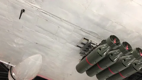 ROYAL AIRFORCE MUSEUM Stock Footage 135615802