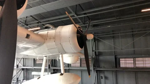 ROYAL AIRFORCE MUSEUM Stock Footage 135615804