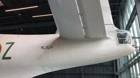 ROYAL AIRFORCE MUSEUM Stock Footage 135615844