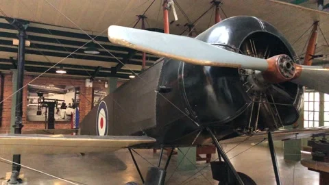 ROYAL AIRFORCE MUSEUM Stock Footage 135615845