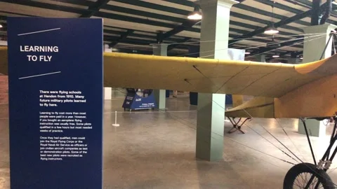ROYAL AIRFORCE MUSEUM Stock Footage 135615857