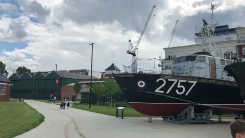 ROYAL AIRFORCE MUSEUM Stock Footage 135615866
