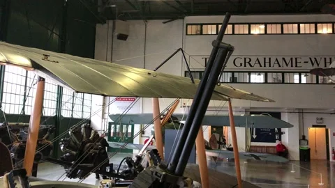 ROYAL AIRFORCE MUSEUM Stock Footage 135615950