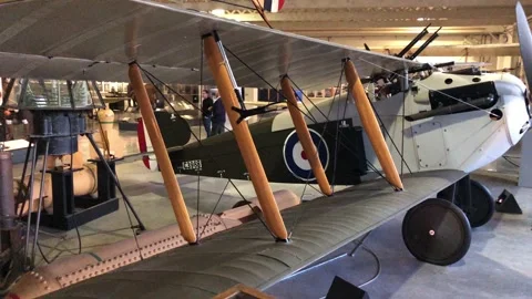 ROYAL AIRFORCE MUSEUM Stock Footage 135616049