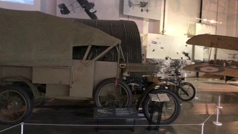 ROYAL AIRFORCE MUSEUM Stock Footage 135616084