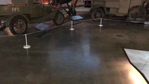 ROYAL AIRFORCE MUSEUM Stock Footage 135616131