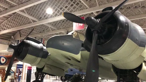 ROYAL AIRFORCE MUSEUM Stock Footage 135616407