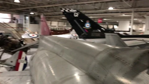 ROYAL AIRFORCE MUSEUM Stock Footage 135616565