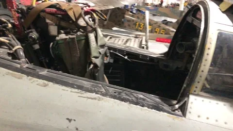 ROYAL AIRFORCE MUSEUM Stock Footage 135616576