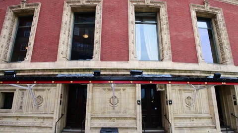 Royal Albert Hall facade. Stock Footage 157187347