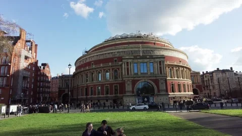 Royal Albert Hall Video stock 300307366