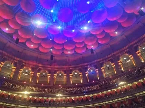 Royal Albert Hall Interior Stock Photos
