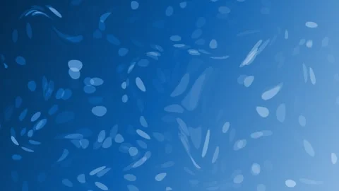 Royal blue color circular dots floating abstract pattern background Stock Footage 296615596