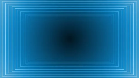 Royal blue color parallel lines 3d depth dark background Stock Footage 296637498