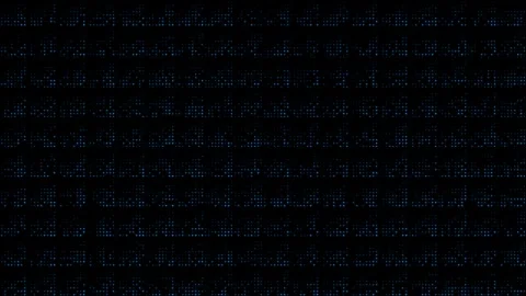 Royal blue hi-tech circular dots half tone futuristic geometrical background Stock Footage 307517155