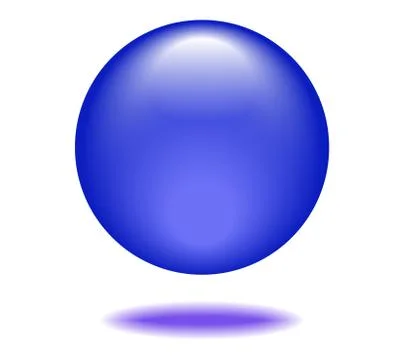 Royal blue orb graphic vector eps10 Stock Illustration
