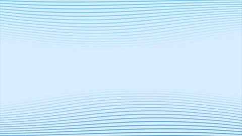 Royal blue parallel lines with wavy pattern minimal geometrical background Stock Footage 302553090