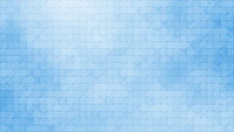 Royal blue small abstract shapes geometrical looped abstract background Video stock 296983247