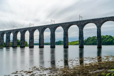 Royal Border Bridge Foto stock