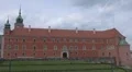 The Royal Castle in Warsaw, Poland HD Footage