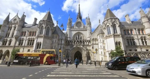 Royal Courts of Justice (Law Courts), Stock Video Pond5