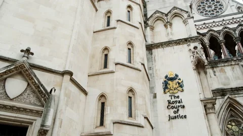 The Royal Courts of Justice, London, Stock Video Pond5
