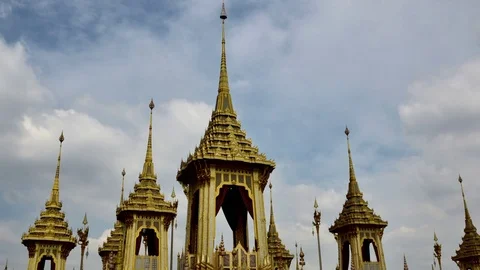 Royal crematorium Stock Footage 83499344