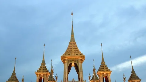 Royal crematorium Stock Footage 83545651