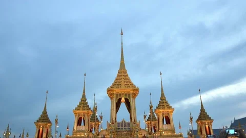 Royal crematorium Stock Footage 83545897