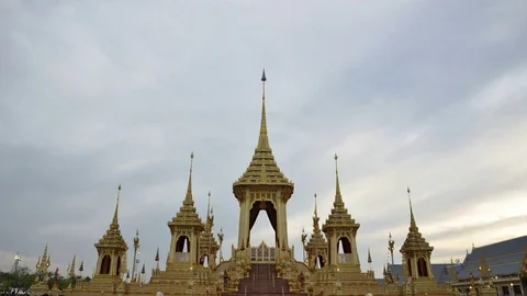 Royal crematorium Stock Footage 83583894