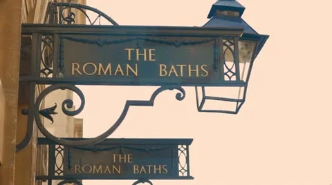 The Royal Crescent, Bath, UK Stock Footage 22636039