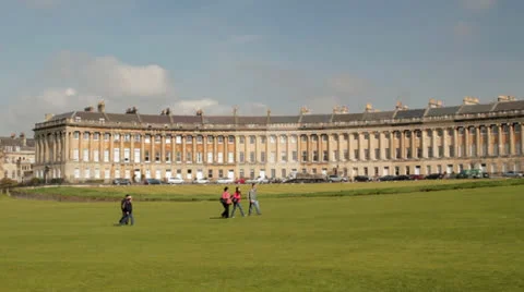 Royal Crescent, Bath, UK Видео 23023150