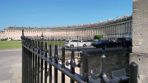 Royal Crescent, Bath, UK Stock Footage 157603435