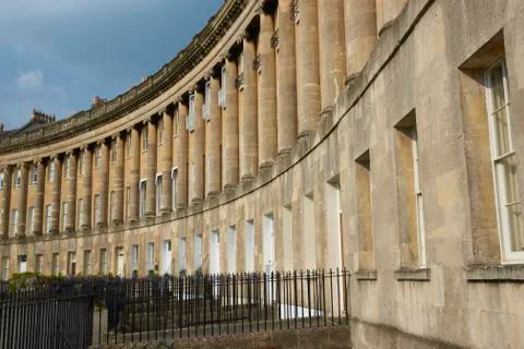 Royal Crescent Stock Photos
