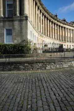 Royal Crescent Foto stock